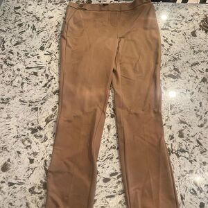 Jules & Leopold Classic Brown Straight Leg Pants